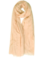 Cream Cotton Mix Hijab