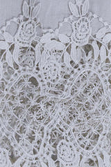 Iced Grey | Crochet Lace Hijab