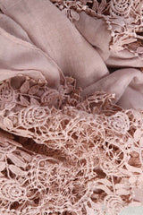Dusky Pink | Crochet Lace Hijab