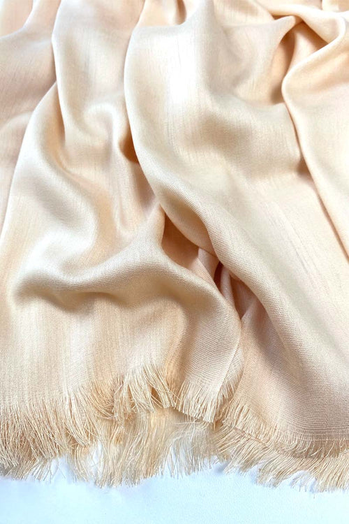 Custard Cream Polished Cotton