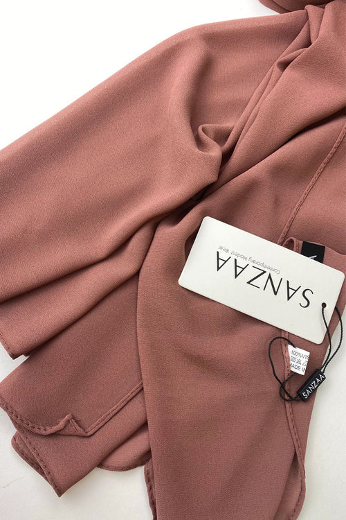 Dusty Rose- Chiffon Hijab