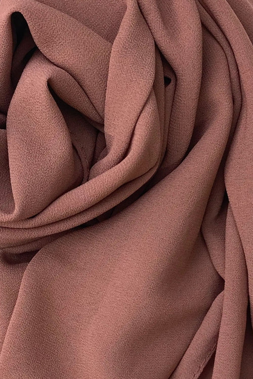 Dusty Rose- Chiffon Hijab