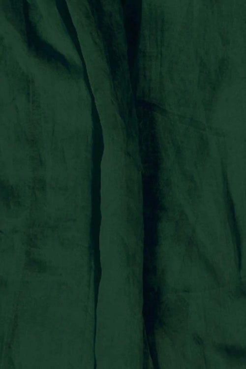 Emerald Green Cotton Mix Hijab
