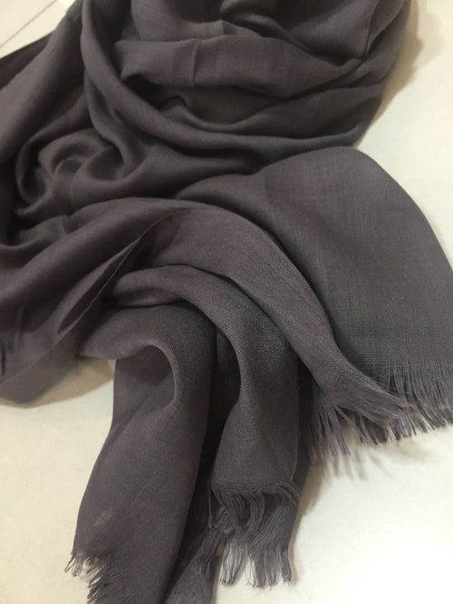Smoke Cotton Mix Hijab