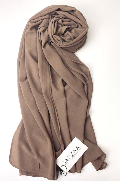 Nut Pudding- Chiffon Hijab