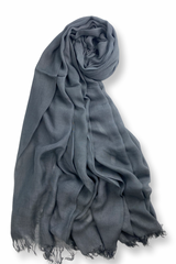 Steel Grey | Deluxe Smooth HIJAB