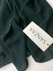 Emerald Green- Chiffon Hijab
