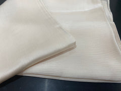 Crinkle Silk-Satin Touch Hijab | Ivory