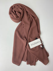 Dusty Rose- Chiffon Hijab