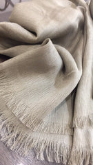 Taupe | Deluxe Crinkle Hijab