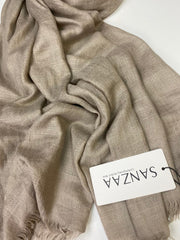 Tranquil Taupe Diamond Twill Hijab