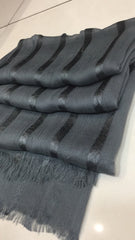 Steel Grey with stripe detail