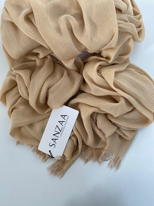 Pale Gold | Deluxe Crinkle