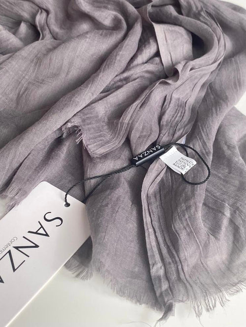 Pebble Grey Cotton Mix Hijab