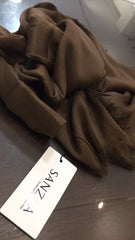 Brown | Deluxe Crinkle Hijab