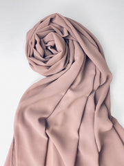 Dusky Pink- Chiffon Hijab