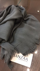 Steel Grey | Deluxe Crinkle Hijab