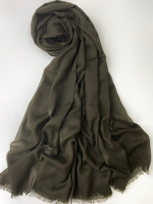 Dark Olive | Premium Soft Touch Hijab