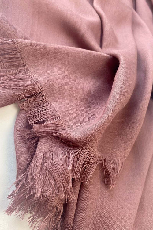 Mauve Polished Cotton