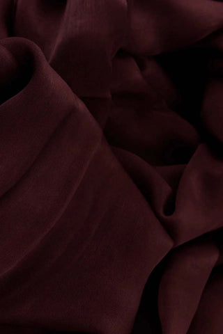 Crinkle Silk-Satin Touch Hijab | Mauve