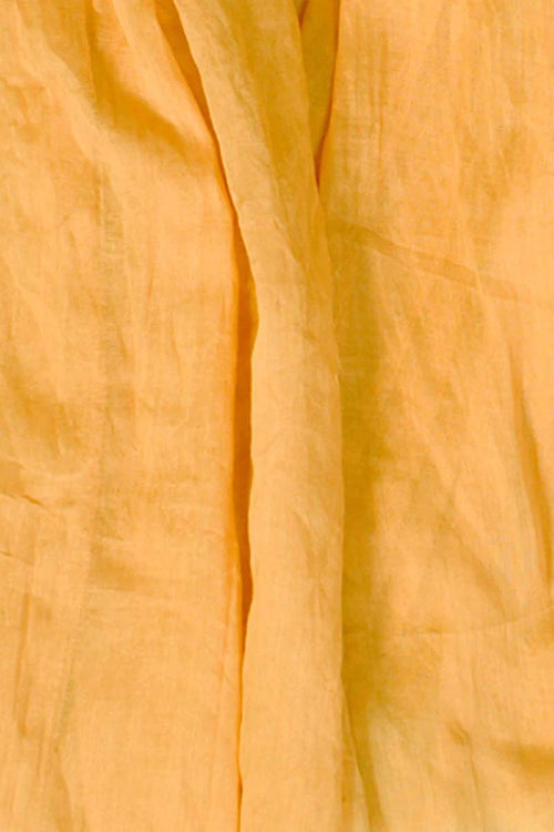 Mustard Cotton Mix Hijab