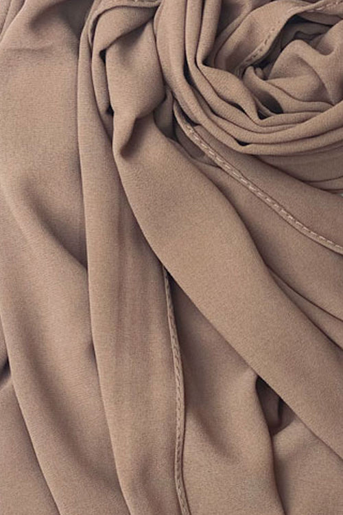 Nut Pudding- Chiffon Hijab