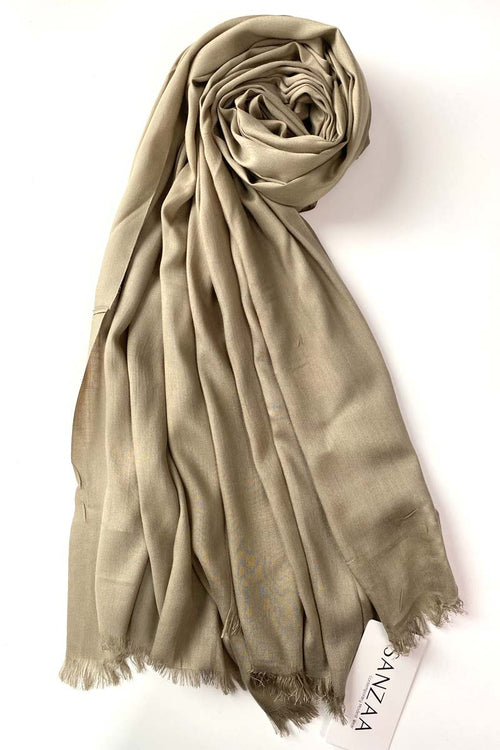 Oyster | Polished Cotton