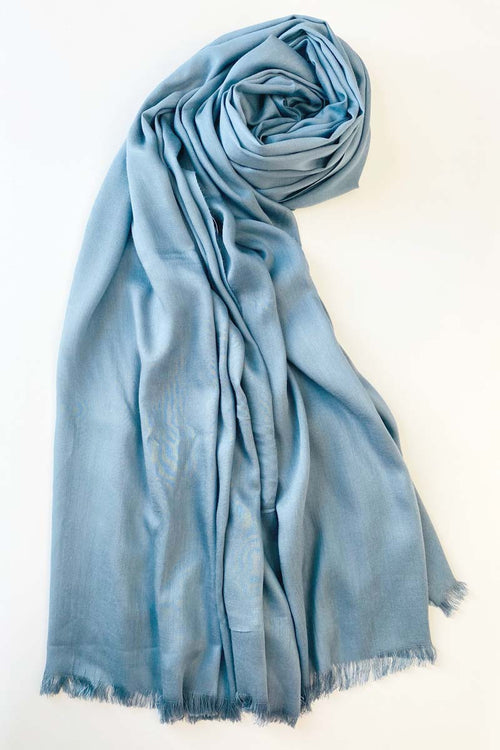 Pastel Blue | Polished Cotton