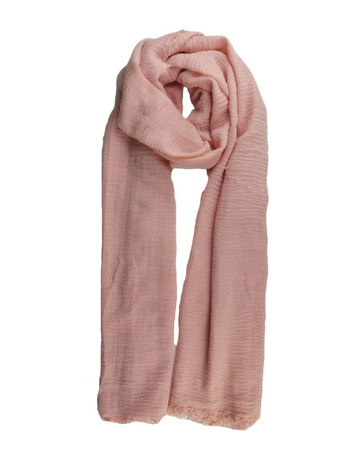 Peach Cotton Crinkle Hijab