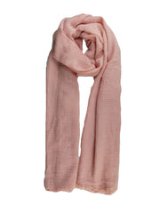 Peach Cotton Crinkle Hijab