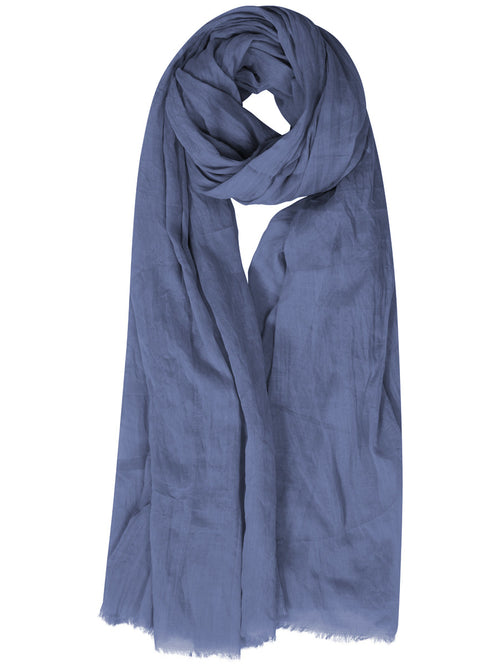 Powder Blue Cotton Mix Hijab