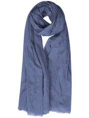 Powder Blue Cotton Mix Hijab