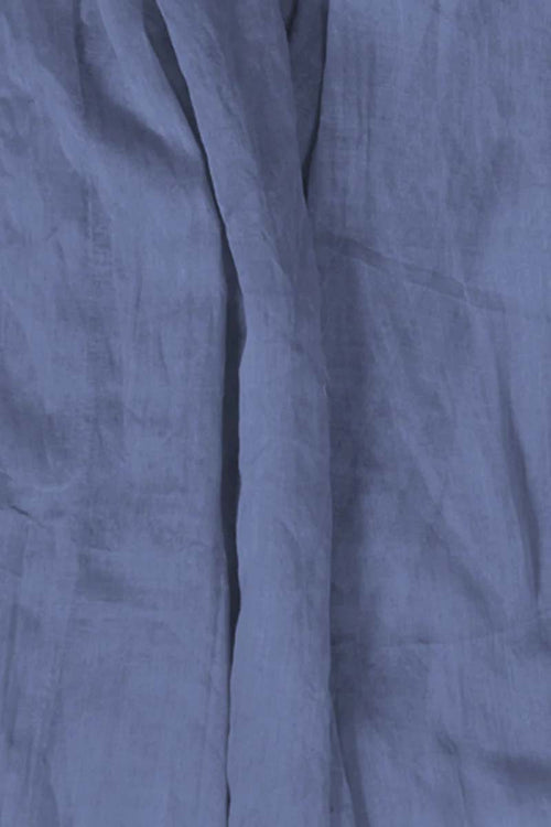 Powder Blue Cotton Mix Hijab