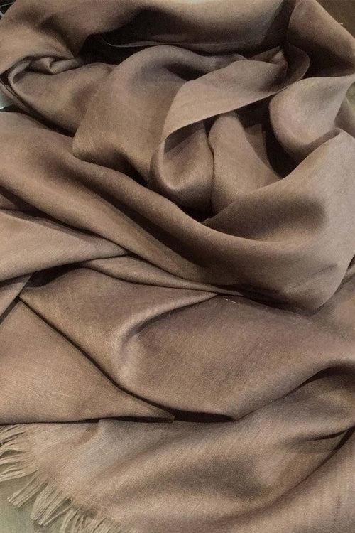 Rich Coffee Cotton Mix hijab