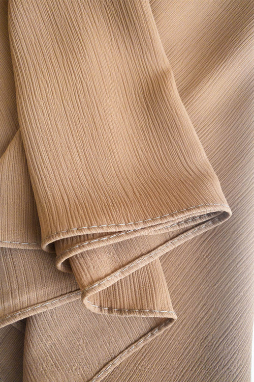 Sand | Crinkle Chiffon Hijab